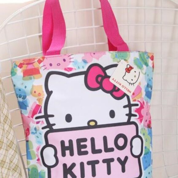 Hello Kitty Shopping Tote Shoulder Bag - Picture 2 of 4